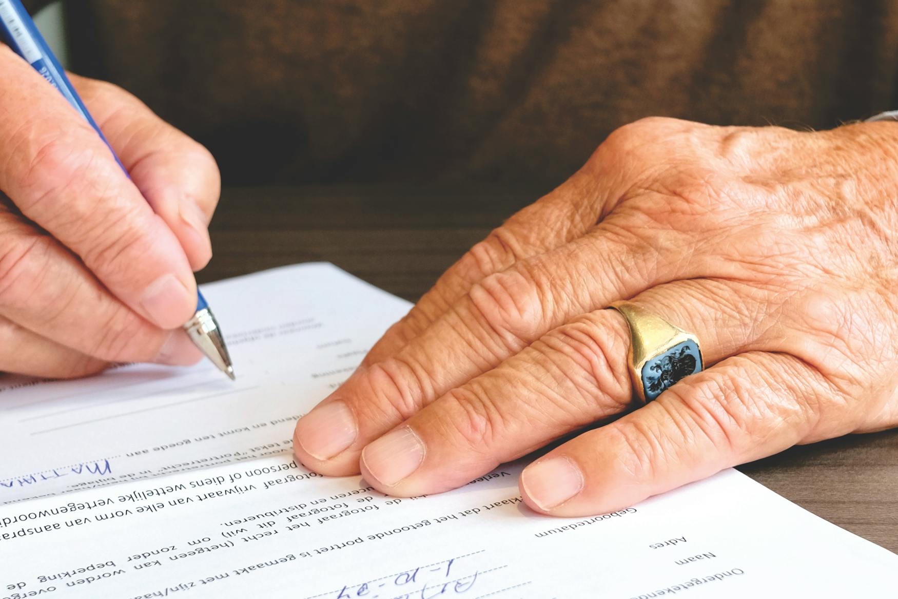 Elderly Person Selling Their Home